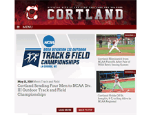 Tablet Screenshot of cortlandreddragons.com